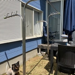 物干し台、物干し竿セット