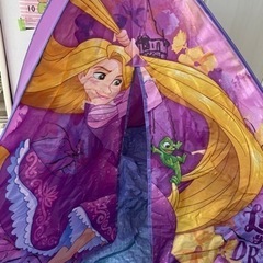 ラプンツェル　ポップアップテントの画像