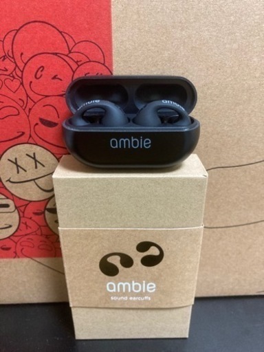 ambie(アンビー) sound earcuffs AM-TW01  ブラック