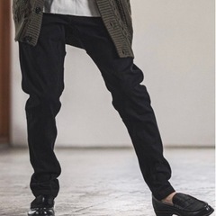 [価格更新】値下げしました！ CAMBIO メンズ パンツ ブラックの画像