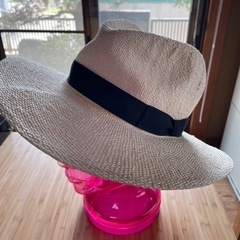【美品】限定・完売品　UNIQLO×イネス　ストローハットの画像