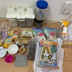 ハムスター飼育セット　すぐ飼い始められます　水槽などの画像