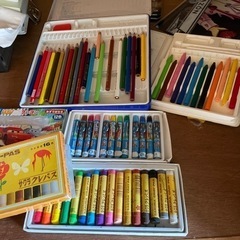 お話中