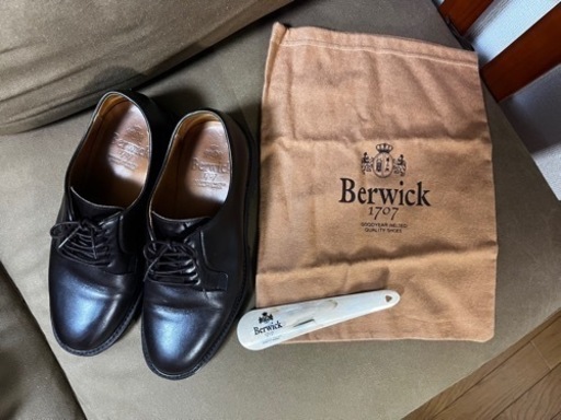 【値下げしました！】BerWick革靴ブラウン