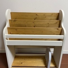 [取引完了]★動くぞうさん★国産ヒノキ使用★ハンドメイド★絵本棚...