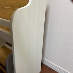 [取引完了]★動くぞうさん★国産ヒノキ使用★ハンドメイド★絵本棚 自然素材で安心★中古の画像