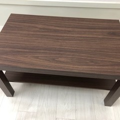 センターテーブル　棚付き