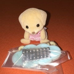 シルバニア　赤ちゃん楽器シリーズ　ラブラドールの赤ちゃんの画像