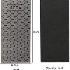 ダイヤモンド砥石 やすり プレート ミニ四駆 工具 修正 1000 400番K1の画像