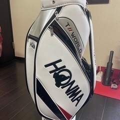 超美品ホンマキャディバッグ訳あり(おまけ付き)