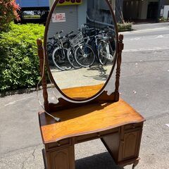 リサイクルショップどりーむ天保山店　No7640　鏡台　ドレッサ...