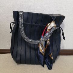 GASCIO バック　ネイビー