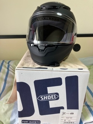 [決まりました]  SHOEI Z-8  マットブラック　Sサイズ