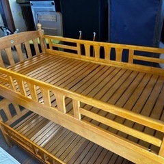 2段ベッド　幅108　長さ218　高さ172ｃｍの画像