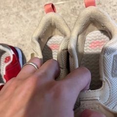 new balance ベビー　キッズ　スニーカーの画像
