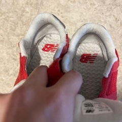 new balance ベビー　キッズ　スニーカーの画像