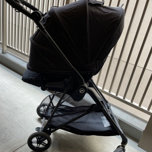 cybex melio ベビーカー　レインカバー