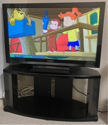 【VIERA】Panasonicハイビジョン液晶テレビ テレビ台付【32型】