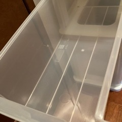 収納ケース　4段　プラスチックの画像