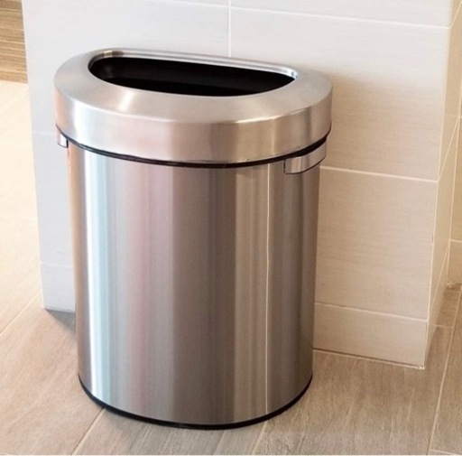 ゴミ箱ステンレス製 68L 業務用 セミラウンド ラージ 【日本正規輸入品】