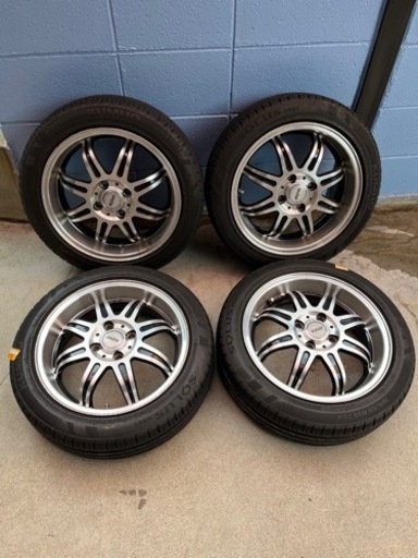 D.O.S.タイヤ付ホイール 165/55R15 5J +45 4穴 PCD100 4本セット