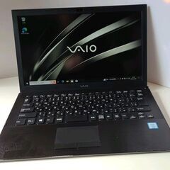 ◇取引終了 VAIO S13 VJS131C11N☆i7-6500U/8GB/SSD256G/Win10Pro/光るキーボード/カメラ