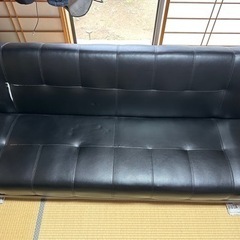 リクライニングソファーベット　【引き取り限定】