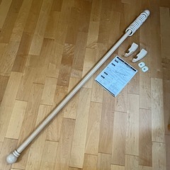 木製カーテンレール　シングル　wooden curtain rail