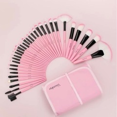 32ピース 収納バッグ付き 化粧ブラシセット　💓💕💓