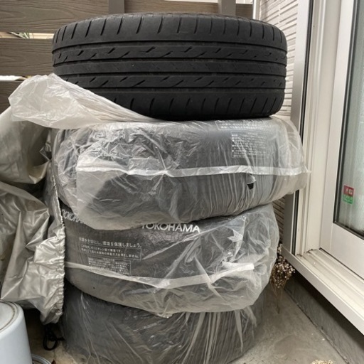 【お買い得】ブリヂストン215/50R17 スバルレヴォーグ ホイール4本セット
