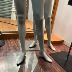 リアルマネキン2体とトルソー4体の画像