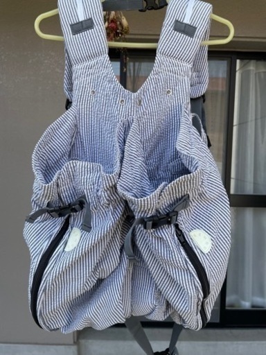 双子用抱っこ紐　WEEGO ウィーゴツイン　ストライプ　ベビー