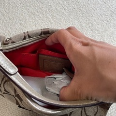 新品未使用コーチ　ミニハンドバッグの画像