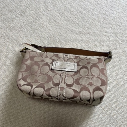 新品未使用コーチ　ミニハンドバッグ