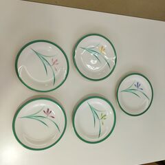香蘭社　小皿　5枚セット　IK-176