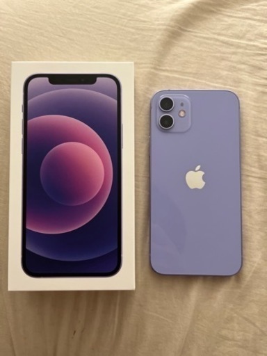 【Apple】iPhone12 128GB 本体 パープル docomo
