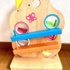 早い者勝ち！木のおもちゃ　ツリースロープ（おまけつけます）の画像