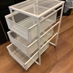 スチール棚　引き出し付き！！の画像