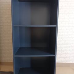 3段ボックス　紺色