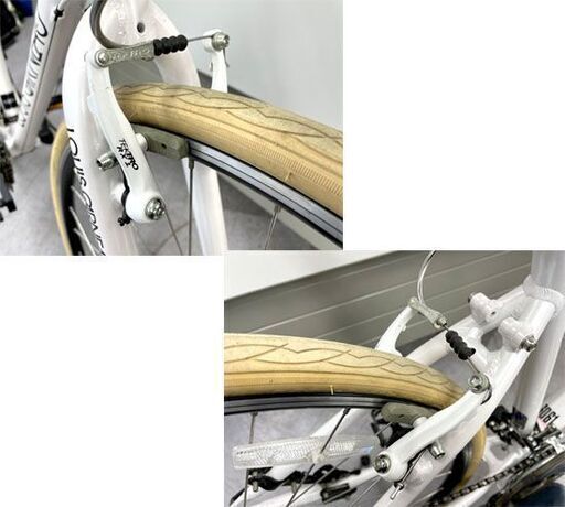 LOUIS GARNEAU LGS-CHASSE 420mm クロスバイク 700×28C 8×3 ホワイト