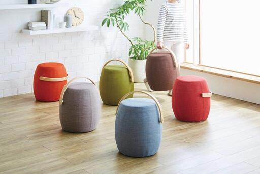 【未使用展示品・郵送可能】COMFY ミーティア II スツール ブラウン