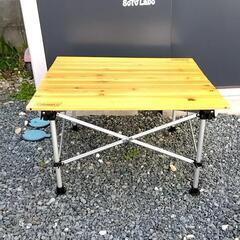 Coleman コールマン ナチュラルウッドロールテーブルの画像