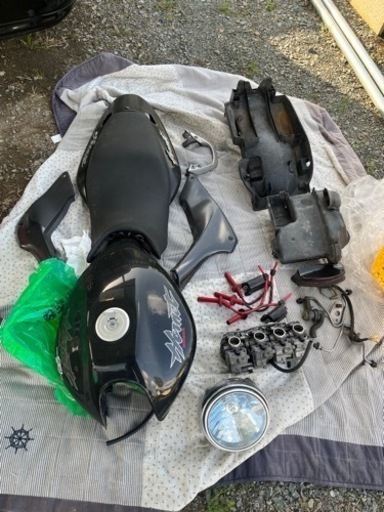 ホーネット250 レストア途中　ベース　ホンダ