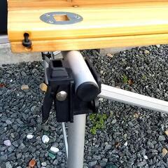 Coleman コールマン ナチュラルウッドロールテーブルの画像