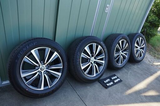 【新車外し】トヨタ ハリアーハイブリッド80系 純正18インチ