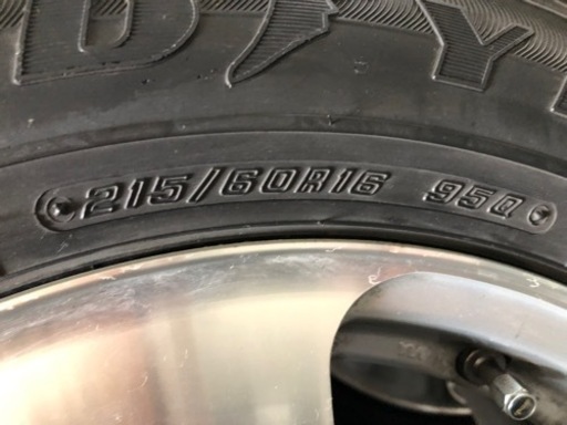 グッドイヤーGOODYEAR アイスナビネオICE NAVI Neo ナット付中古
