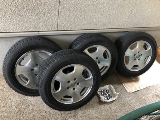 グッドイヤーGOODYEAR アイスナビネオICE NAVI Neo ナット付中古