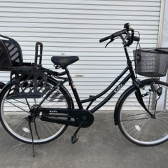 チャイルドシート付き★自転車(中古)