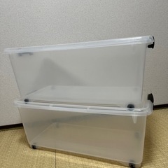 衣装ケース　2個セットの画像