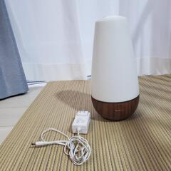 【ジャンク品】ラルム LED超音波式加湿器 ダークブラウン